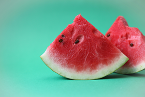 a watermelon slice