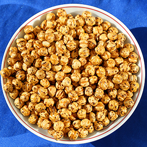 a bowl of chickpeas