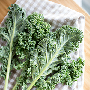 A bundle of kale